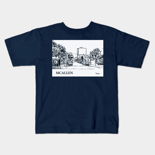 McAllen - Texas Kids T-Shirt by Lakeric